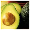 raletha: Close up of a cut avocado (food & drink - avocado)