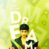 goodbyebird: Amelie holding a book, "dream." (ⓕ dream)