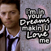 misslucyjane: (makin u love me (castiel))