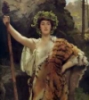 kyrene: (Maenad with thyrsos)