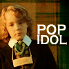 sineala: Oscar Wilde (from Velvet Goldmine) as a child; the text reads "pop idol" (VG: Pop idol)