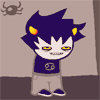 grausam: a young troll stands blathering in his room... (karkat)