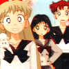 soldierofloveandbeauty: (Minako ♀ Grin and bear it)