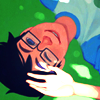 ghostytrainer: (relaxing in the shade.)