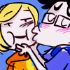ghostytrainer: rose (sophisticated cheek smooches.)