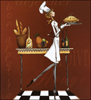 slytherincess: Sassy Chef series by artist Mara Kinsley (Sassy Chef - Pastry)