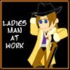 ladiesmanirvine: (Ladies Man At Work)