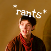 kabal42: Merlin looking frustrated and the word 'rants' (Merlin - *rants* Merlin)