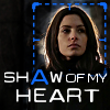 pendrecarc: Person of Interest: Shaw of my heart, shaw in blue outline (Shaw of my heart)