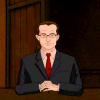 oneill: Metalocalypse - Charles Foster Ofdensen sits at a table, his hands clasped in front of him (you asked for it)