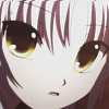 clumsyangel: A close-up of Kanade looking off to the side with widened eyes. (Ｇｏｏｄｂｙｅ　Ｄａｙｓ)