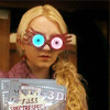 wireandroses: luna from harry potter wearing silly glasses (luna)