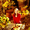 tree_and_leaf: Amy surrounded by sunflowers (sunflowers)