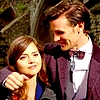 gallifreytotrenzalore: (grin; cheerful; arm around Clara)