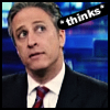 woolly_socks: Jon Stewart *thinks* (Jon Stewart *thinks*)