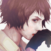 patricided: wiping her mouth (I'm fine | gross | disgusted)