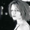this_caia: a black and white photo of Lola from the movie Run, Lola, Run (b&w Lola)