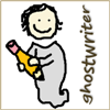 ghostwriter: ghost girl with pencil (Default)