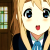 vi: (k-on: mugi happy)