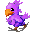 madisuzy: purple chocobo (chocobo)