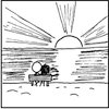 marcicat: xkcd sunset (xkcd sunset)