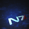 eleanorjane: N7 special ops logo from Mass Effect video game (n7)