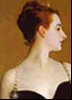 elaineofshalott: Painting of a woman with pale luminescent skin and low-cut dress, face in profile. (sometimes we are even pretty)