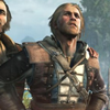 jackdaws_master: Blond scruffy guy in early 1700s clothes on a dock, looking up at something offscreen (Default)