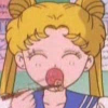 alasen: (usagi is eating)