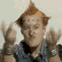 maevele: viv from Young ones flipping the piss off v's. (viv)