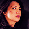 scrollgirl: melinda three-quarter profile, her face bruised (marvel melinda)