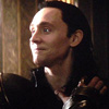 jotunblooded: Loki, grinning in an attempt to provoke (Bwahahaha)