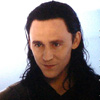 jotunblooded: Loki, intently staring down an enemy (More dangerous than he looks)