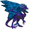 oracne: A wildclaw dragon named Batique. (batique)