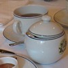 ysilme: Elegant Bone China teacup and sugar bowl. (Tea at MF)