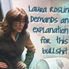 pocochina: laura roslin demanding an explanation for bullshit (laura roslin demands an explanation)