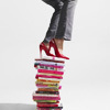 amokk: (Heels on books)