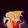 unavee: Arthur (Merlin) in Pendragon outline (arthur)