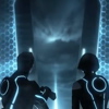 marcicat: (tron sunrise)