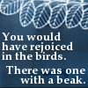 alcyone301: (there was one with a beak)