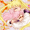 loffyglu: Usagi and Chibiusa from Sailor Moon hugging. (Hug)