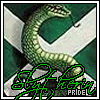 cleverthylacine: I am 100% Slytherin bb (Slytherin Pride)