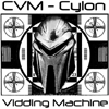 kiki_miserychic: representation of the cylon vidding machine with centurion over tv broadcast outage screen (cylon vidding machine)