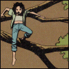 caramarie: Icon of Molly coming down from a tree. (molly in a tree)