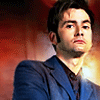 rhivolution: the Tenth Doctor, looking mightily pissed off (gonna cut you: the Tenth Doctor)