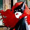 st_aurafina: Head and shoulders of Kate Kane in her Batwoman outfit. (DCU: Batwoman)