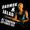 rhivolution: band tour shirt showing Captain Picard with a guitar. Text is 'Darmok and Jalad at Tanagra September 1991' (language geek: TANAGRA '91!)