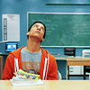 silverhare: Abed from Community staring at the ceiling (community - abed staring at the ceiling)