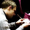 emeraldsword: John Watson writing. (sherlock john writing)