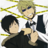 queerwolf: Shizuo and Izaya from the anime Durarara (Shizaya)